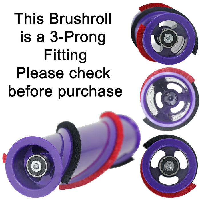 Brushroll Bar for Dyson SV12 Cyclone Cordless Vacuum Brush Roll Roller 237mm