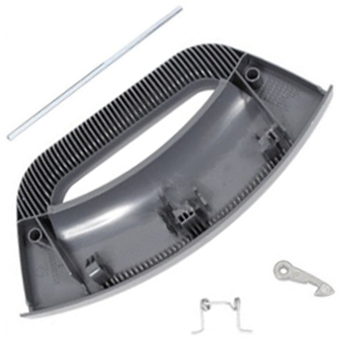 SPARES2GO Graphite Door Handle Kit for Hotpoint Futura Washing Machine