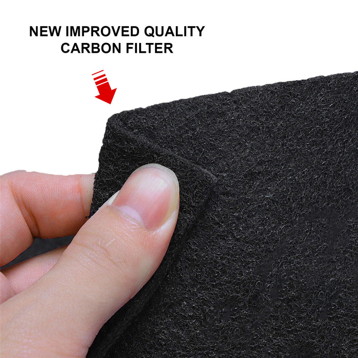 Cooker Hood Filter for AGA RANGEMASTER Vent Extractor Fan Carbon + Grease Filters Kit