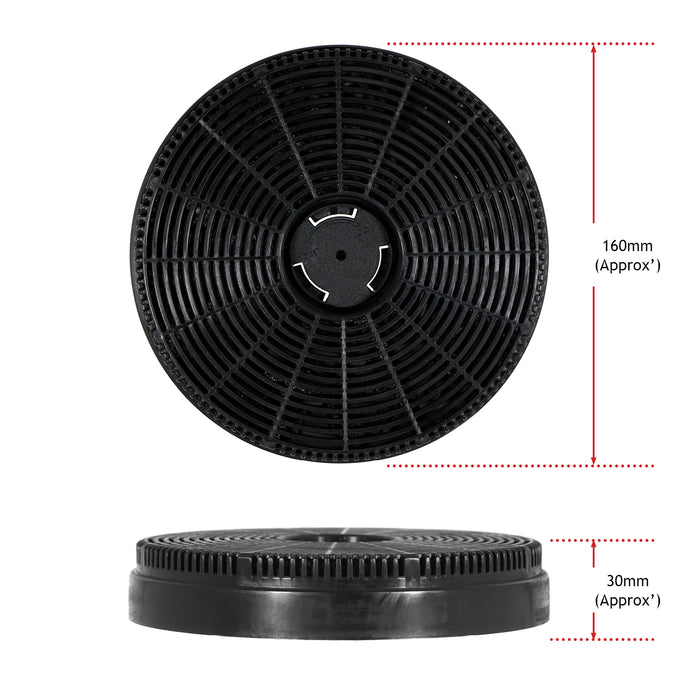 Cooker Hood Filter for Klarstein Limelight 10034975 10034976 10034977 10035386 x 2 Filters