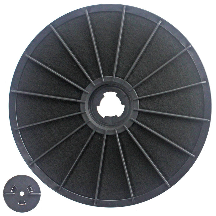 Carbon Charcoal Filters for Moffat MCH660B MCH660W MCH660X MCH662G MH65B MH65W Cooker Hood (Pack of 2)