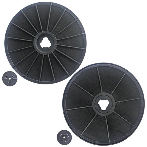 Carbon Charcoal Vent Filters for Electrolux Cooker Extractor Hood (Pack of 2)