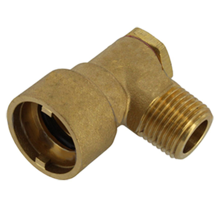 Gas Supply Hose Socket 1/2" Oven Cooker Angled Bayonet Socket Brass Connector