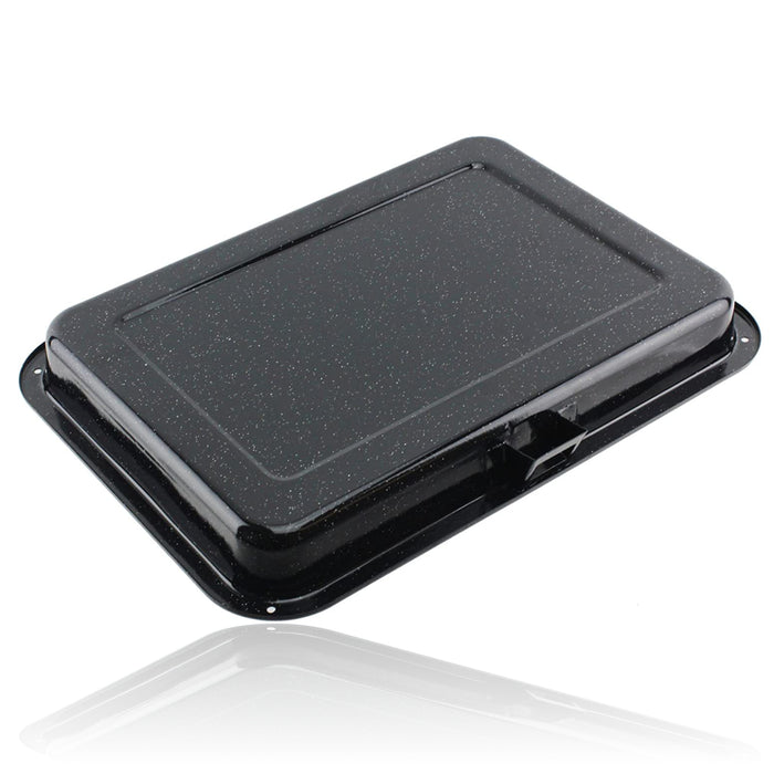 Small Grill Pan + Rack and Detachable Handle for LAMONA Oven Cooker