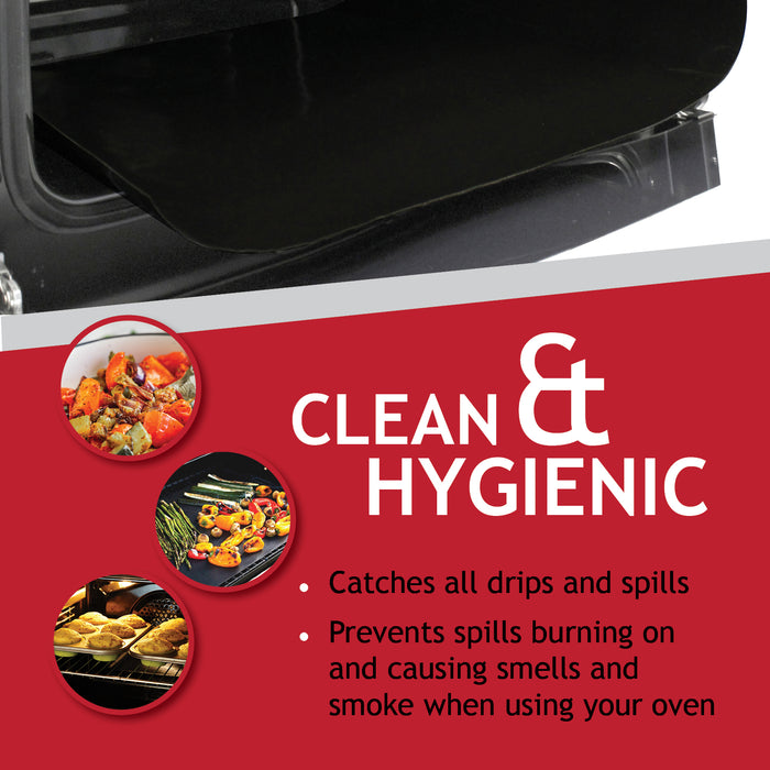 Universal Teflon Oven Cooker Liner Non Stick Heavy Duty Lining (Pack of 10)