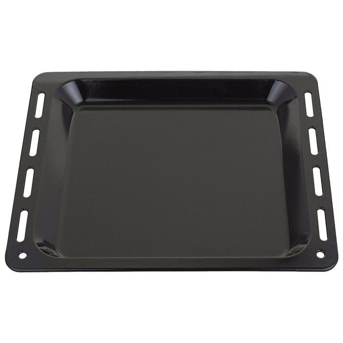 Baking Tray Enamelled Pan for QA Oven Cooker (448mm x 360mm x 25mm)