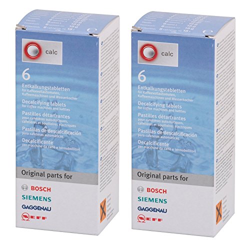 Genuine BOSCH Descaler Tablets for Starbucks Coffee Machine (12 Tablets)