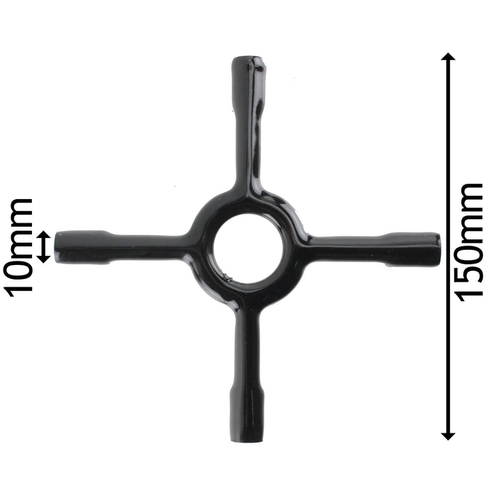 Gas Hob Ceramic Pan Support Moka Trivet Stand (Medium 150mm, Pack of 2)