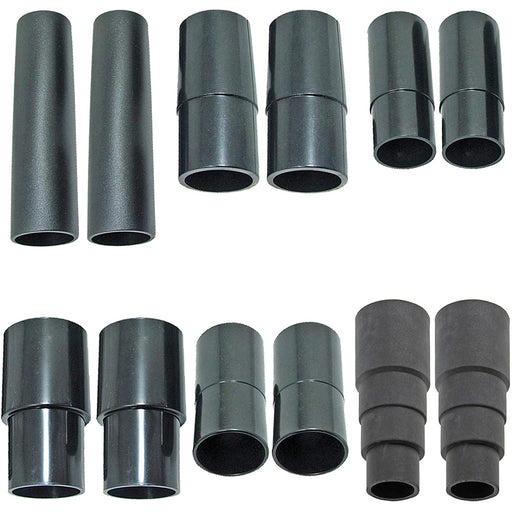 Sander Planer Dust Extractor Power Tool Adapters for AEG Vacuum Cleaners (Pack of 12, 26mm 30mm 32mm 35mm 38mm)