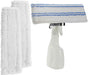 Window Cleaning Spray Bottle Kit Spray Bottle compatible with Karcher + 3 x Microfibre Pads.