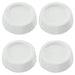 Anti Vibration Low Noise Rubber Feet Pads compatible with Haier Tumble Dryer/Washing Machine (Pack of 4)