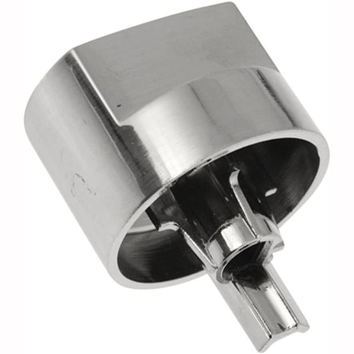 Short & Long Stem Knobs for Stoves 444445538 444445539 444445572 Oven Cooker (Pack of 6, Silver)