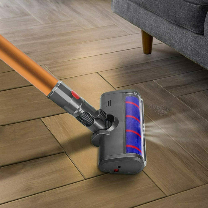 Soft Roller Hard Floor Turbine Tool for Dyson V11 SV14 Vacuum + Orange Rod Wand