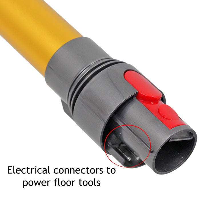 Vacuum Mini Motorised Turbine Brush for Dyson V8 SV10 + Orange Rod Wand Tube