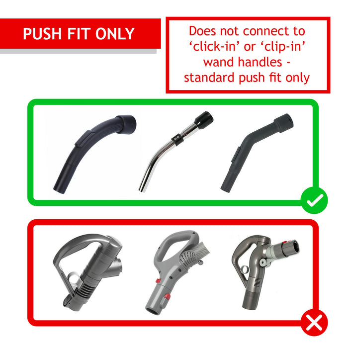 Adjustable Telescopic Pipe for ELECTROLUX Vacuum Cleaner Rod (32mm)