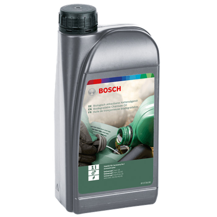 Bosch Qualcast Chainsaw Chain Saw Oil Lubricant 1 Litre Bottle 2607000181