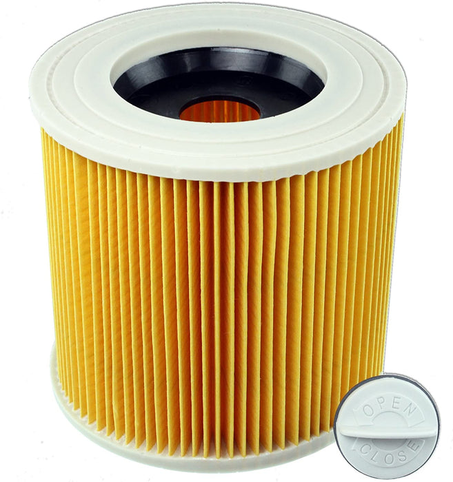 Dust Bags for KARCHER A2204 A2234PT A2534 Wet & Dry Vacuum Cleaner (Filter + 5 Bags)