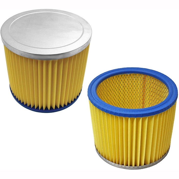 Filter Cartridges x 2 compatible with ARGOS Wet & Dry Vacuum Cleaners