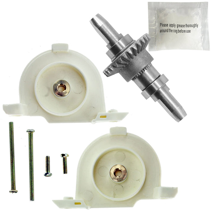 Drive Cog Shaft Spindle & Bearings 