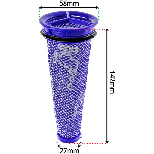 Washable Pre Motor Filter for DYSON DC50 DC50i DC51 Animal Multi Floor Vacuum Cleaner (Pack of 3)