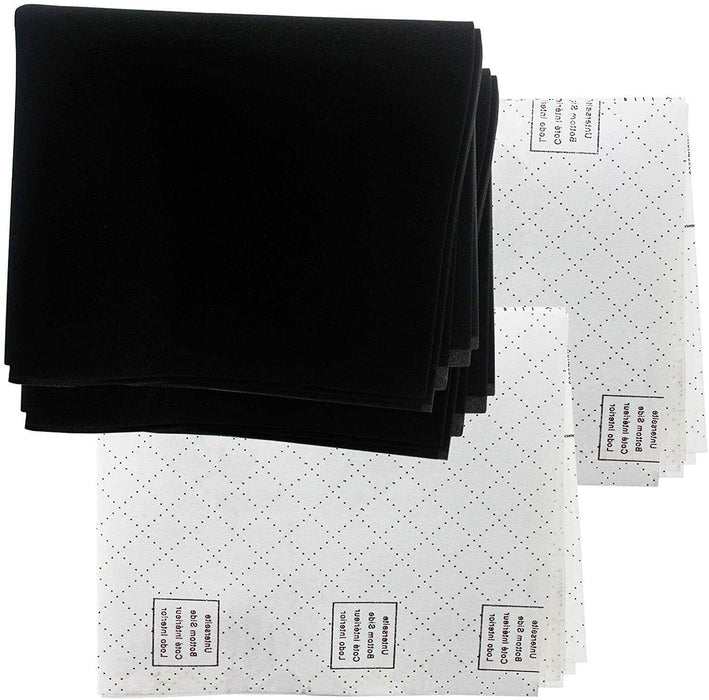 UNIVERSAL Cooker Hood Filter Kit for Recirculating Kitchen Extractor Vent Fan (2 x Grease + 1 x Carbon Filters + 5 Fresheners)