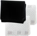 UNIVERSAL Cooker Hood Filter Kit for Recirculating Kitchen Extractor Vent Fan (2 x Grease + 1 x Carbon Filters + 5 Fresheners)