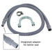 Universal Drain Hose Washing Machine / Dishwasher Extension Kit (1.5m, 18mm / 22mm)