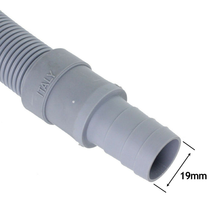 Fill Hose + Drain Hose Extension Set for TRICITY BENDIX, VESTEL Washing Machine & Dishwasher 2.5m + 5m