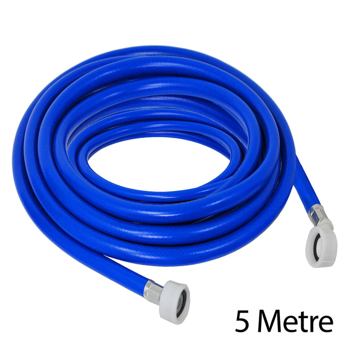 Fill Hose + Drain Hose Extension Set for SMEG SERVIS SWAN Washing Machine & Dishwasher 5m + 5m