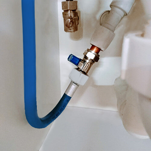 Fill Hose + Drain Hose Extension Set for TRICITY BENDIX, VESTEL Washing Machine & Dishwasher 2.5m + 5m