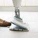 Microfibre cleaning pad installation