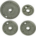 Non Universal Oven Cooker Hob Gas Burner Crown & Flame Cap Kit for CDA - Small, 2 Medium & Large, 55mm - 100mm