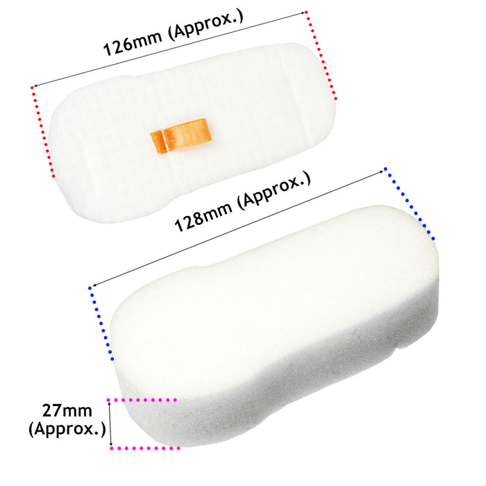 Filter Kit for SHARK HZ500 HZ500UKT Vacuum Foam Felt & Post Motor Filters