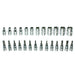 Mechanics Stubby Ratchet, Sockets & Bit Tool Kit 27 Piece.