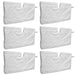 Microfibre Cover Pocket Pads for Shark Steam Cleaner Mop S3901, S4501, SM200 (Pack of 6)