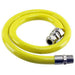 UNIVERSAL 1/2 Inch Gas Hob Supply Pipe Connector Hose (1 Metre, Kitemark Approved EN 15266)