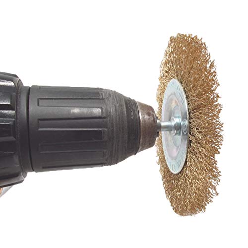 5 Piece Wire Brush Buffing Wheel Drill Set