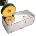 Metal Cleaning Polishing Buffing Wheel in use.