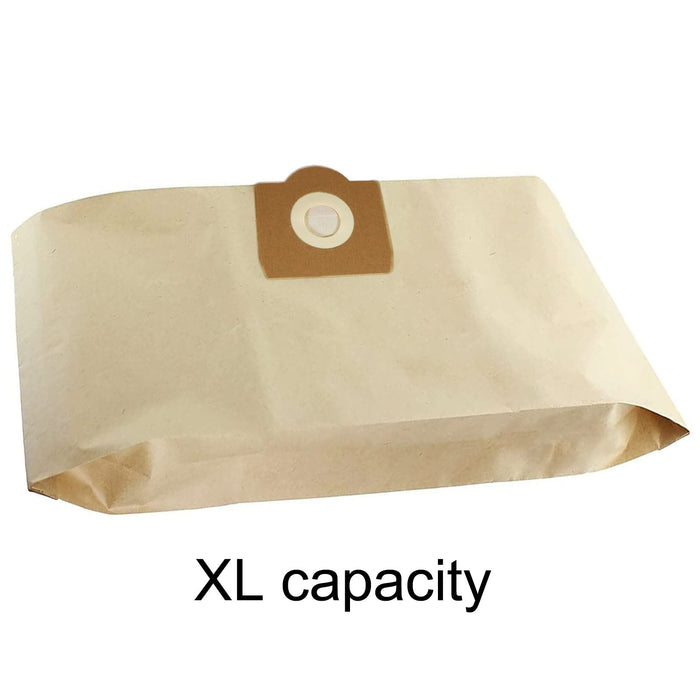 Dust Bags for ShopVac 16L Classic Classic Pro 30 Vacuum Cleaner Pack of 5 Solid Collar