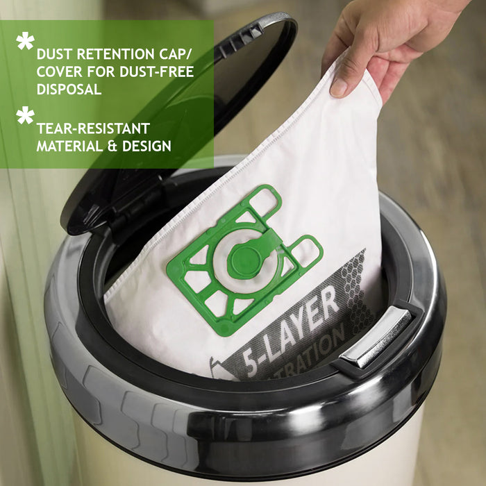 Bags for Numatic HENRY HETTY Vacuum Cleaner (Pack of 10 Bags)