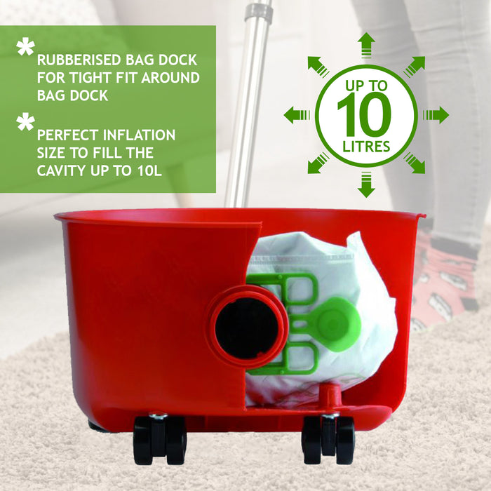 Bags for Numatic HENRY HETTY Vacuum Cleaner (Pack of 15 Bags)