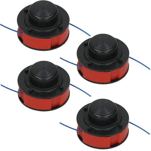Line & Spool 8m for MAC ALLISTER MGT300 Strimmer Trimmer (Pack of 4)
