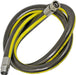 UNIVERSAL Oven Cooker Micropoint Gas Supply Hose Pipe (5ft 1/2 inch, Straight Bayonet, BS EN14800 CE)