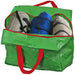 Large Car Boot Trunk Travel Storage Organiser Bag (Green, 50L)