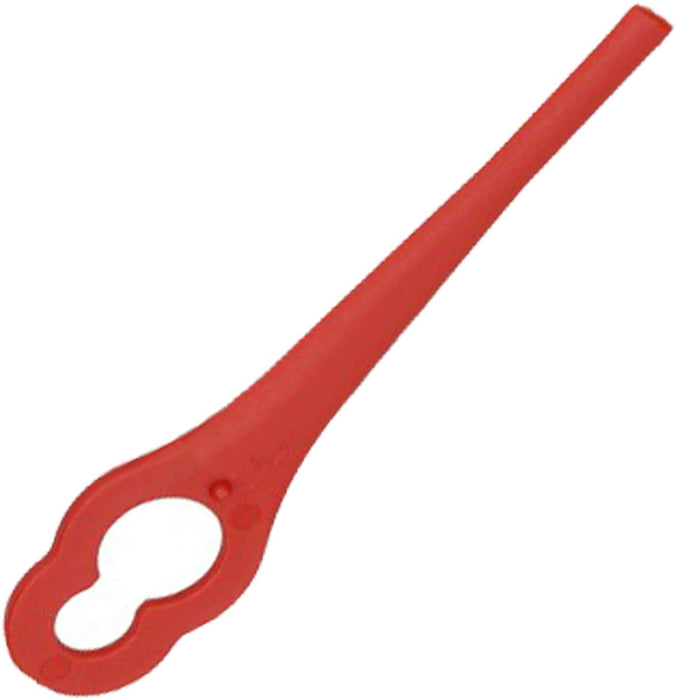 Red Plastic Blades for OZITO GTR-250 LGT-018 LGT-118 Strimmer Trimmer x 40