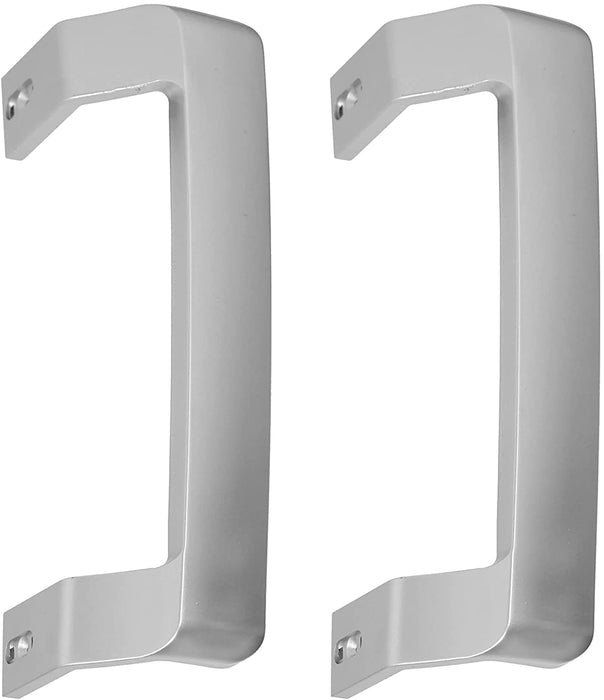 UNIVERSAL Fridge Freezer Door Handle Pack of 2 (Silver)