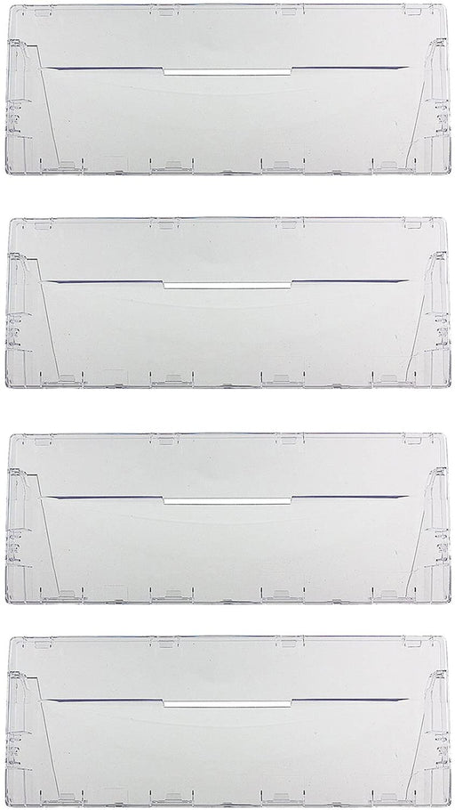 Plastic Drawer Flap Front Handle for INDESIT Fridge Freezer (Pack of 4)