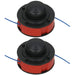  Line & Spool 8m for B&Q Strimmer Trimmer (Pack of 2)