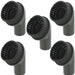 Vacuum Cleaner Round Dusting Brush Tool (35mm, Pack of 5)
