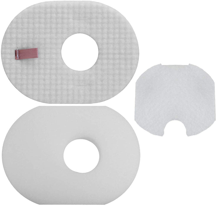 Filter Kit + 2-in-1 Dusting Brush Crevice Tool for Shark NV300 Vacuum Cleaner